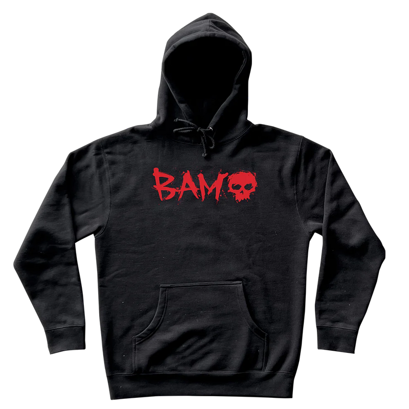 Load image into Gallery viewer, Zero Bam Blood Pullover Hoodie - Black
